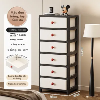 Tủ Lưu Trữ Nhiều Tầng Có Ngăn Kéo Từ Nhựa