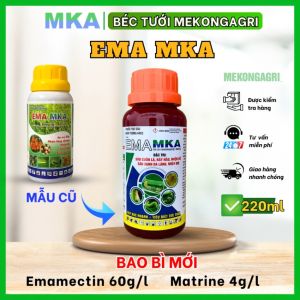 EMA MKA 64EC hoạt chất emamectin phổ rộng sâu rầy trên rau màu và cây ăn trái