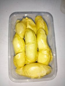 DURIAN KUPAS MATENG POHON KUALITAS PREMIUM KEMASAN 500 GR RASA GARANSI MANIS