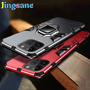Jingsanc For Honor 90 5G Case Shockproof Casing With 360 Rotating Car Holder Adsorption Hard PC+Soft Silicone Frame Protection Back Cover honor 90 5g