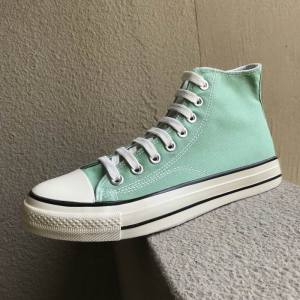 Couples High Top Canvas Shoes Mens Breathable Casual Sneakers Thick Bottom Comfortable Cotton Lined Rubber Soled