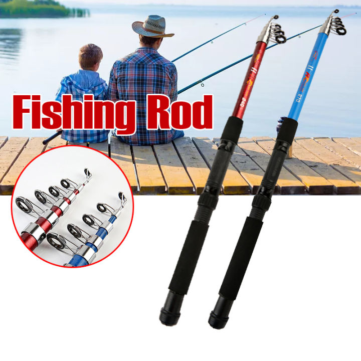 Cần câu tay 1M8/2M1/3M6,cần câu cá rút chất liệu Carbon tải cá siêu ...