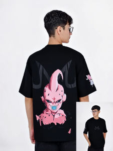 Dragon Ball Majin Oversize Mens T-shirt Anime Short Sleeves Graphic Tee Summer Trendy Streetwear Fashion Casual Top Y2k Clothes