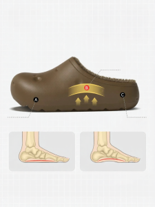chikoku | Supportive Waterproof Insulated Cotton Slippers