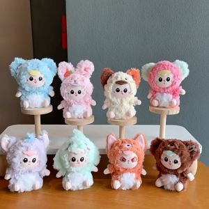 ĐỒ CHƠI BABY THREE 15CM GẤU BÔNG THỎ THỊ TRẤN MÈO THẦN TÀI 12 CON GIÁP