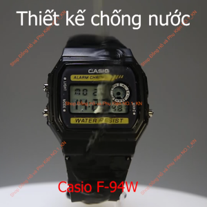 Đồng Hồ Điện Tử CAS|O Huyền Thoại 9 Sx tại Thailand Chống Nước Tuyệt Đối Pin Lâu 7 Năm Full Chức Năng ch10
