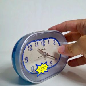 ATAMAX Alarm Clock Loud Sound with Nightlight for Kids and Adults LR327 random color