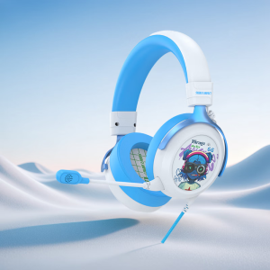 Double Flying Swallow M595Pro Overhead Gaming Headset with Microphone for Esports Sound Localization Ear Positioning USB Interface