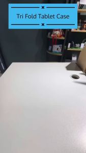 PsDs iPad Mini 7 8.3-inch 2024 Classical Tri-Fold Smart Auto Wake-up Sleep Bumper Protection Smart Cover Case