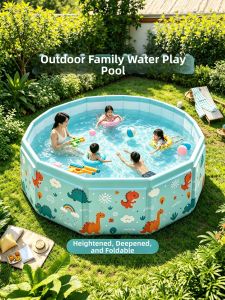 CHEORLIAN | Family Outdoor Pool Folding Inflatable-Free