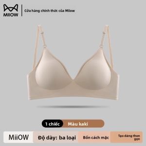 Áo ngực MiiOW không gọng không đường may một mảnh kiểu chữ V gợi cảm thoải mái