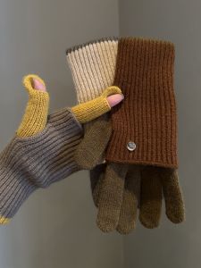 Pouie | Warm Touch-Screen Knit Gloves