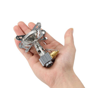 OutdoorXD-2-NE Mini Rocket Stove Portable Gas Cooking Furnace Stainless Steel for Camping Hiking - Efficient Camping Gas Stove