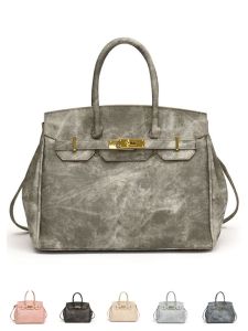 Platinum Sample Room Decorative Piece Soft Shoulder Crossbody Bag Fashionable Commuter Bag Pure Color Burst Pattern Handbag
