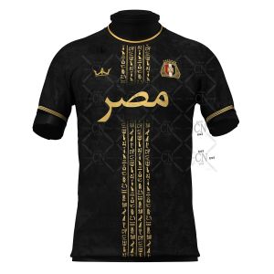 เสื้อยืดกีฬาฟุตบอลรุ่นลิมิเต็ดอิดิชั่น นิวอียิปต์ ปี 2025 แขนสั้น แห้งเร็ว เสื้อยืดฟิตเนส สำหรับผู้ใหญ่และเด็ก ลายกราฟิก