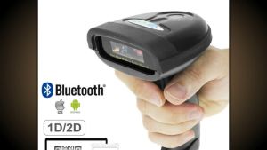 NETUM 2D Bluetooth Barcode Scanner Compatible with 2.4GHz Wireless & USB Wired Connection Connect Smart Phone Tablet PC 1D 2D Bar Code Reader