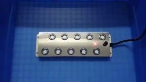 เครื่องสร้างควัน รุ่น3/6/10หัว ทำหมอกอัตโนมัติ พร้อมไฟLED อุปกรณ์ตกแต่งสวน น้ำพุบ่อปลา