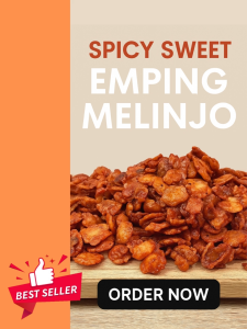 Emping Pedas Balado Premium 1 Kg - Cemilan Viral - Snack Nusantara