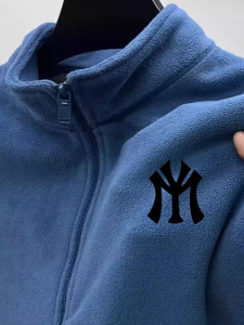 Nam Lông Cừu Lót Dày Ấm Áp Mùa Thu Mùa Đông Áo Vest Rộng Rãi Cộc Tay Không Tay Áo Khoác Có Mũ Trùm Đầu Tiêu Chuẩn Fit Polyester Sợi 100% Thời Trang Phong Cách