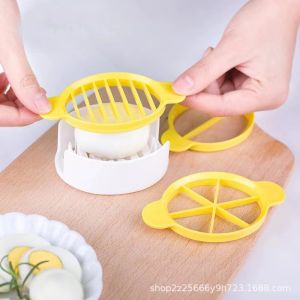 Egg Slicer Household Egg Cutter Three-in-one Preserved Egg Cutting Egg Artifact Fancy Slicer Egg Slicing Artifact