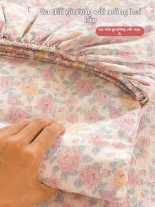 JIFANPAUL | Bộ Drap Giường Gạc Đôi Chống Bụi Có Thể Giặt