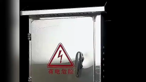 304 Stainless Steel Distribution Box Outdoor Rainproof High Voltage Electrical Control Cabinet Hoop Mount Monitoring Waterproof Wiring Junction Enclosure