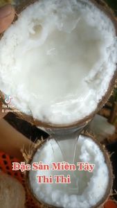 Combo 2 Dừa Sáp Thượng Hạng Loại 1 - Size Vừa (Trái 800gr-1Kg)