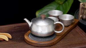 Ấm Trà Titan Boundless Voyage Nhẹ Di Động Ấm Trà Kung Fu Dành Cho Du Lịch Bộ Đồ Ăn Trung Quốc Ti3106D