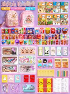 Miniature Play Set for Girls