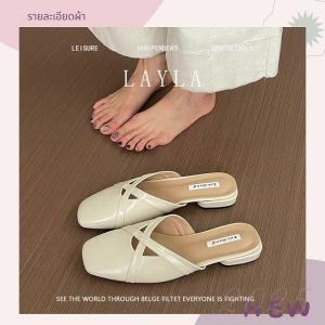 LiShops งานสวย รองเท้าคัทชูเปิดส้น ทรงสวยดีเทลเก๋ น้ำหนักเบาสวมใส่สบายเท้า วัสดุเป็นยาง สีเรียบๆ สวยหรู ดูแพงมาก สาวๆควรมีติดตู้ กดสั่งกันด่วนเลยจ้า