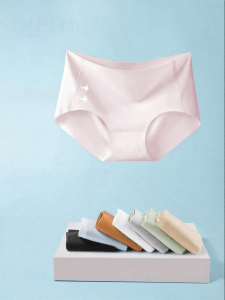 THREEGUN | Antibacterial Cool Feel Seamless Butt Lifting Briefs 3 pcs