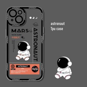 Mars Astronot Case Infinix Hot 12 Play Soft Case Astronot Mars Dove Premium
