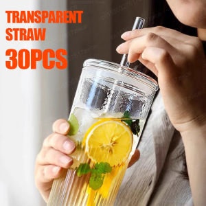 30cm Replacement Straw Compatible Stanley 40oz TumblerClear Reusable for Stanley Tumbler Transparent Straws