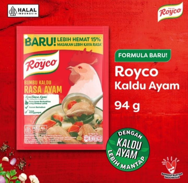 Royco Bumbu Kaldu Ayam 94 Gram | Lazada Indonesia