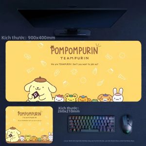 Sanrio | Tấm Lót Chuột Bằng Da Hello Kitty 90x45cm In Cao Cấp Có Giá Trị Cao Chống Trượt Kích Thước Lớn Để Bàn Dễ Thương Dùng Cho Văn Phòng Chơi Game