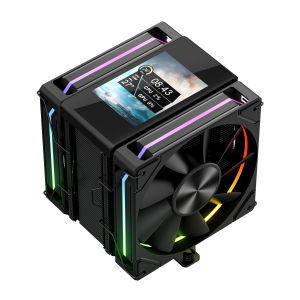 Power Train X-GAMERX MK8 Air Cooling หม้อน้ํา CPU 6 ความร้อนท่อหม้อน้ํา ARGB Dual Fan หน้าจอ LCD Cooler INTEL LGA1700 1200 AM5
