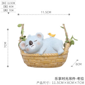 Rabbit Garden Decoration Outdoor Balcony Decorative Accessories Cute Resin Cartoon Style Country Style Multi-Functional Home Decorations