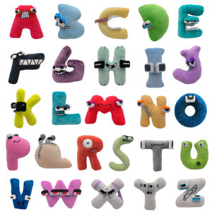 Đồ Chơi Nhồi Bông Kawaii Alphabet Lore 26 Chữ Cái Tiếng Anh Búp Bê Anime Đồ Chơi Giáo Dục Montessori Cho Trẻ Em Chất Liệu Bông PP Mềm Mại