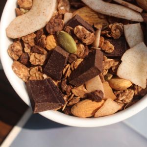 Low Sugar Instant Breakfast Cocoa Chocolate Baked Fruit Nut Oats Cereal Health Drink Supplement Quick Meal Replacement Grain