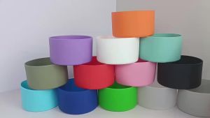 75mm Silicone Boot Bottom Sleeve Cover for Stanley 40oz Tumbler Quencher Adventure and Ice Flow Flip 30 oz /20 oz Water Bottle