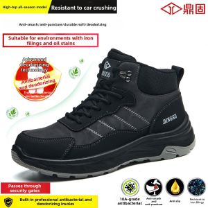 DINGGU | Puncture-resistant Steel-toe Protective Shoes