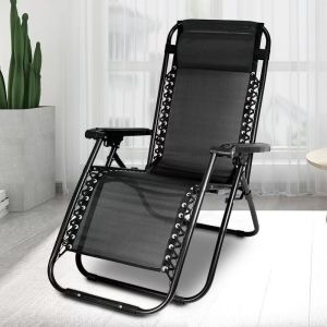 CONOCO Portable Folding Chair Office Balcony Elderly Couch Leisure Beach Chair