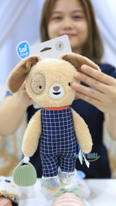 TAF TOYS ตุ๊กตาผ้ากอดนุ่มพิเศษ พร้อมยางกัด ของเล่นเสริมพัฒนาการ Plush Toy