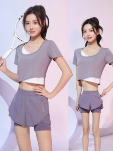 BAISILING | Quick-drying Running Training Clothing 2-in-1 Design