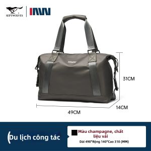 SEPTWOLVES | Túi Xách Durable Nhẹ Cho Du Lịch Công Tác Và Phòng Tập