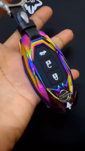 เคสรีโมทรถ Nissan ทรงรี  Transformer Hard Case ปุ่มเรืองแสง  (Alloy Silicone Key Cover Push button Guard) NavaraJukeAlmeraNotePulsar แบบ 2 ปุ่มและ 3 ปุ่ม