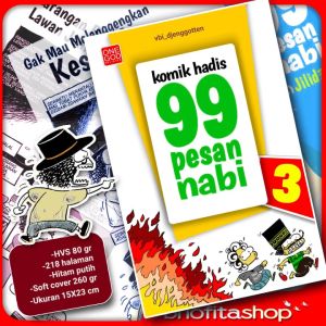 Buku Cerita Anak Komik Islami 99 Pesan Nabi Jilid 3 Vbi Djenggotten - Paket 3 Jilid