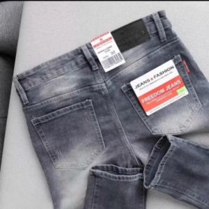 Quần jean nam xám khói chất liệu jean cao cấp vải Jean co giản 4 chiều cực đẹp chuẩn from ôm dáng skinny sang trọng MS866