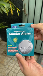 Thiết bị báo cháy đầu cảnh báo khói độc lập không dây chính hãng Horing (Taiwan). Model: QA31