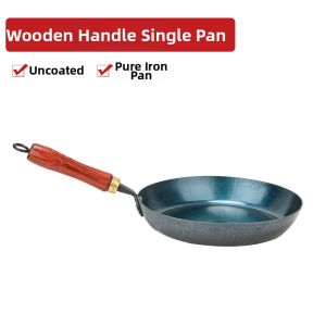 Zhangqiu Pure Iron Coating-free Frying Pan